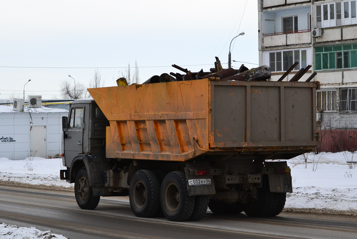 Волгоградская область, № С 002 КУ 34 — КамАЗ-55111 [551110]