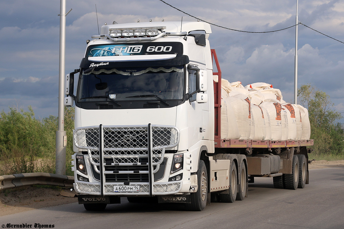 Саха (Якутия), № А 600 РМ 14 — Volvo ('2008) FH16.600