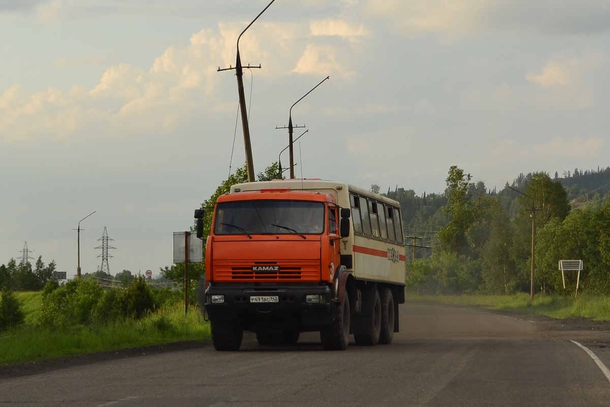 Кемеровская область, № Р 491 ВС 142 — КамАЗ-43114-15 [43114R]