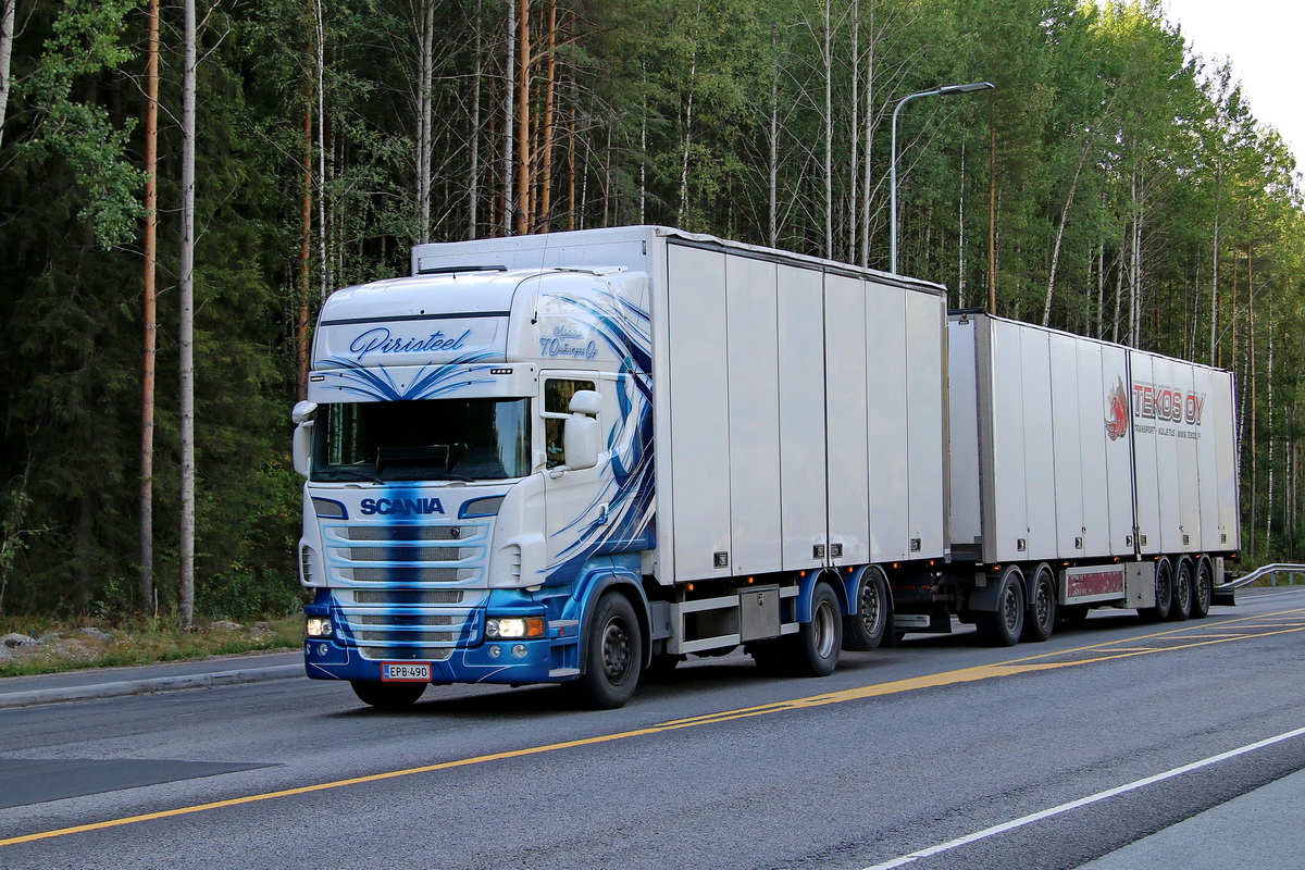 Финляндия, № EPB-490 — Scania ('2009) R500