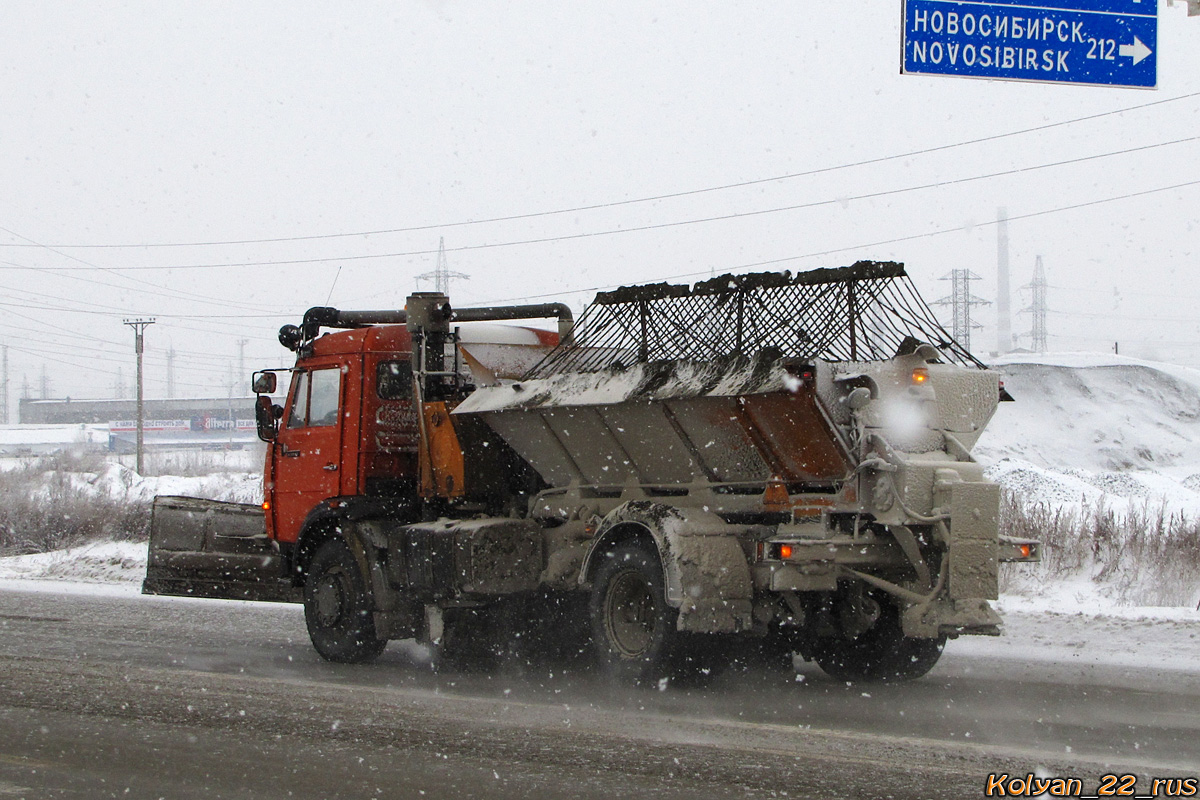 Алтайский край, № Н 553 СМ 22 — КамАЗ-43253-A3