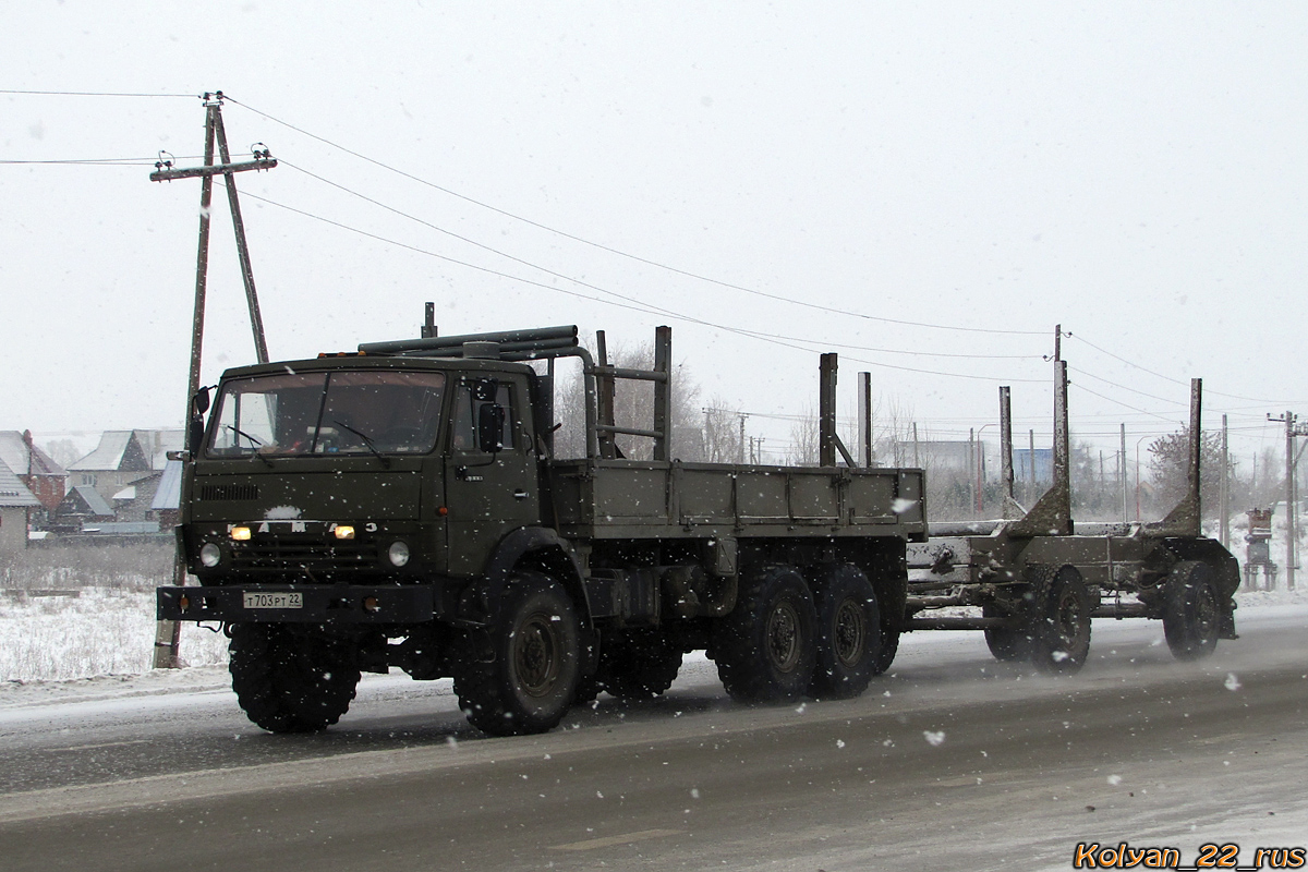 Алтайский край, № Т 703 РТ 22 — КамАЗ-4310