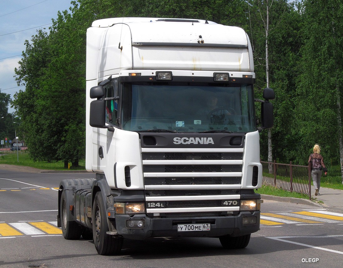 Смоленская область, № У 700 МЕ 67 — Scania ('1996) R124L