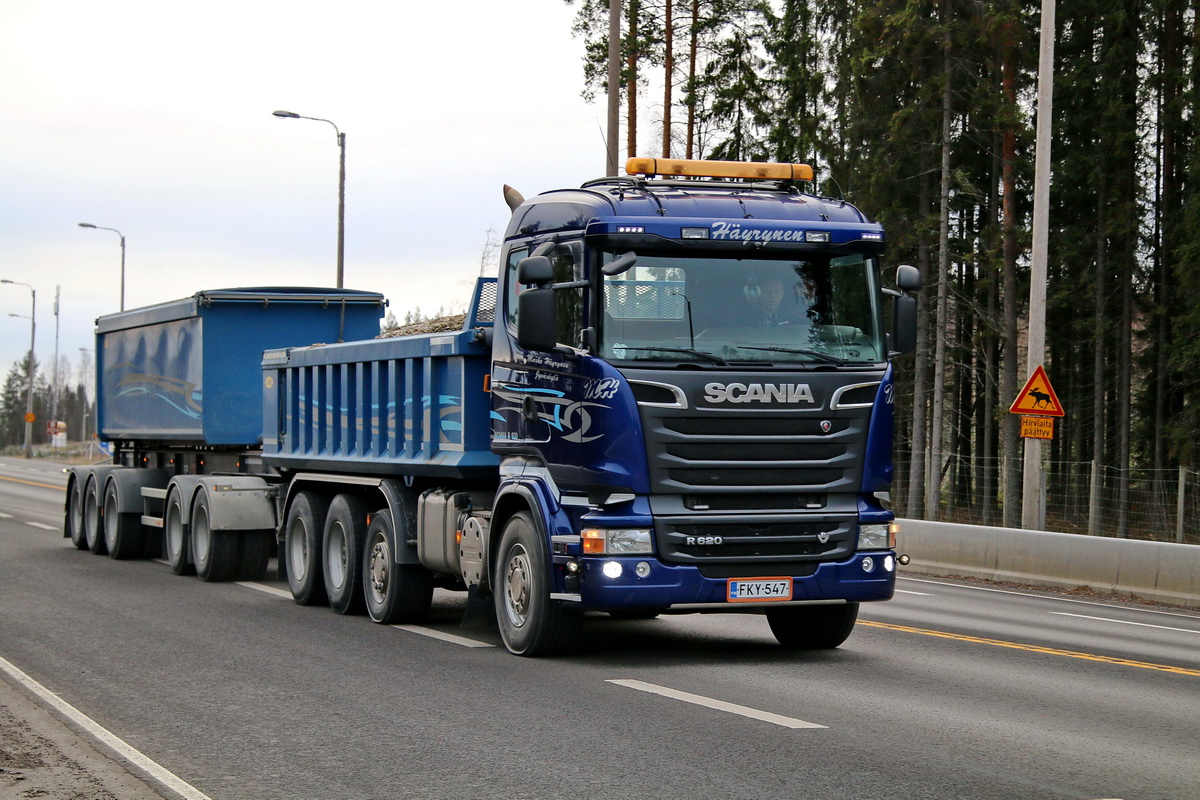 Финляндия, № FKY-547 — Scania ('2013) R620