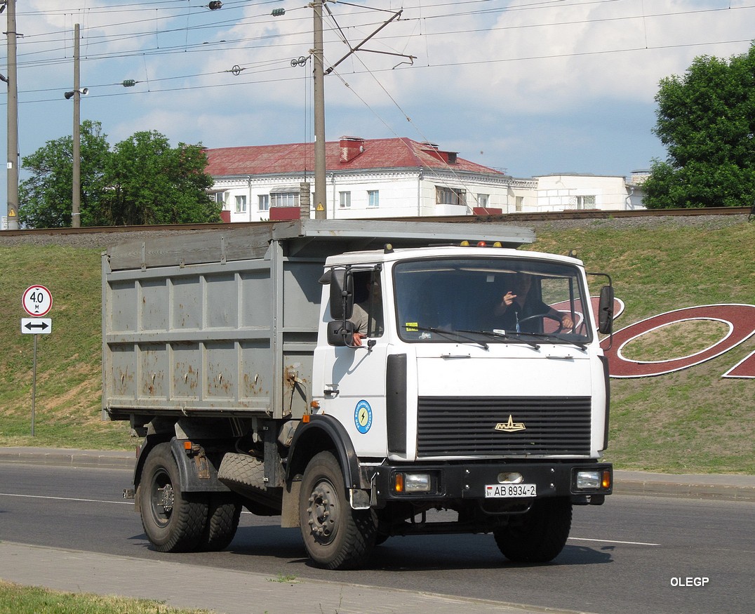 Витебская область, № АВ 8934-2 — МАЗ-5551 (общая модель)