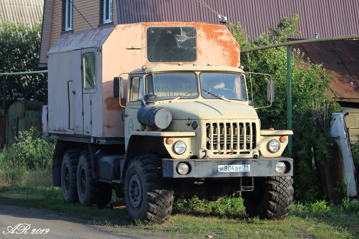 Тамбовская область, № Н 804 ВЕ 71 — Урал-5557-10