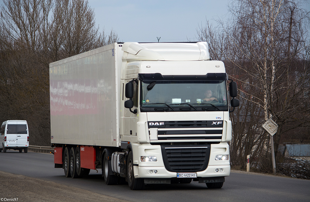 Львовская область, № ВС 4422 НІ — DAF XF105 FT