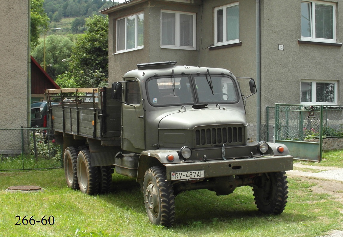 Словакия, № RV-487AH — Praga V3S
