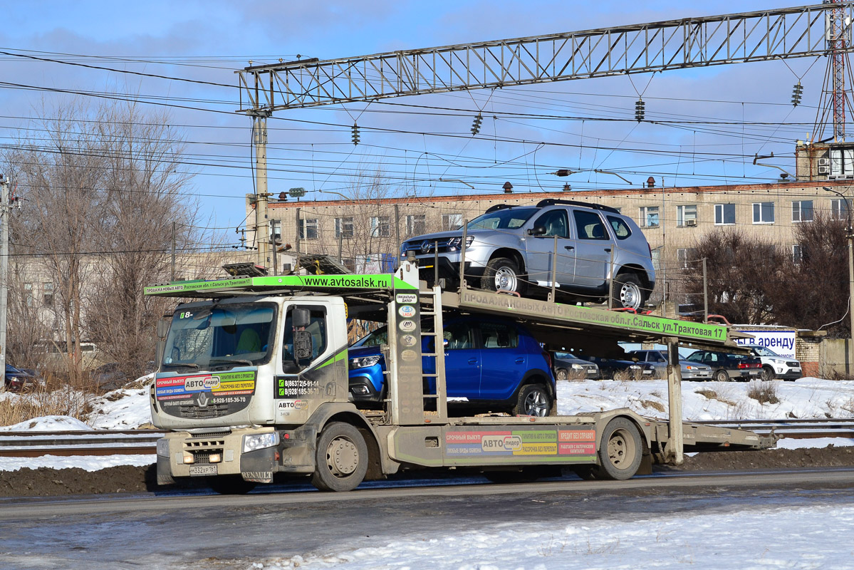 Ростовская область, № М 332 ХР 161 — Renault Premium ('2006)