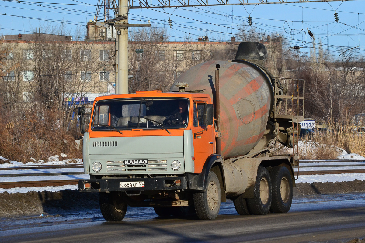 Волгоградская область, № С 684 АР 34 — КамАЗ-5511