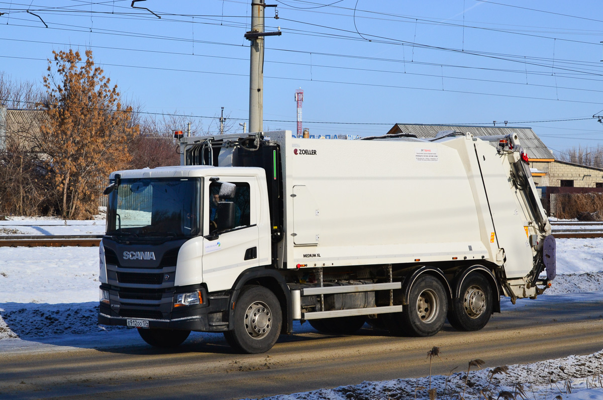 Волгоградская область, № Е 912 ОО 134 — Scania ('2016) P380