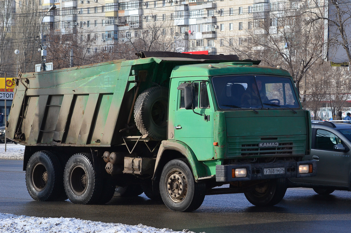 Волгоградская область, № У 768 ТМ 34 — КамАЗ-65115-01 [65115A]