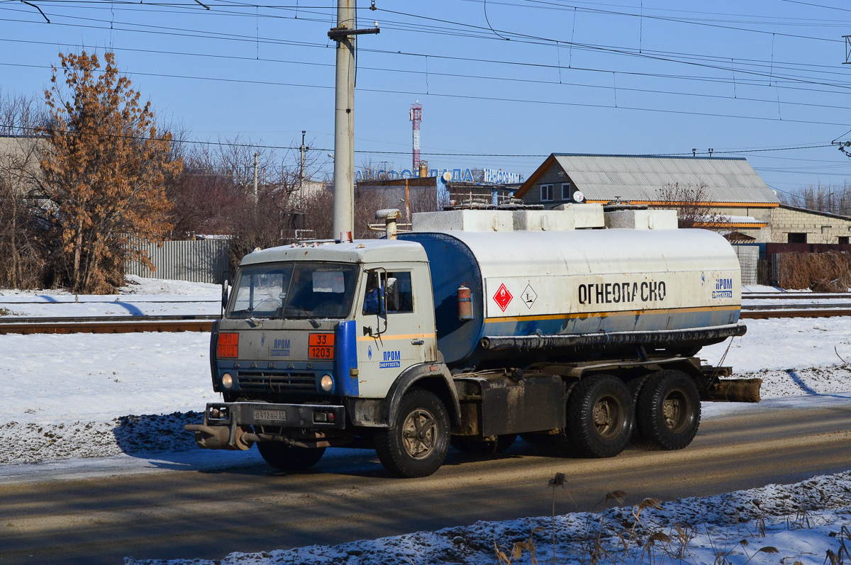 Волгоградская область, № О 412 ВН 31 — КамАЗ-5320