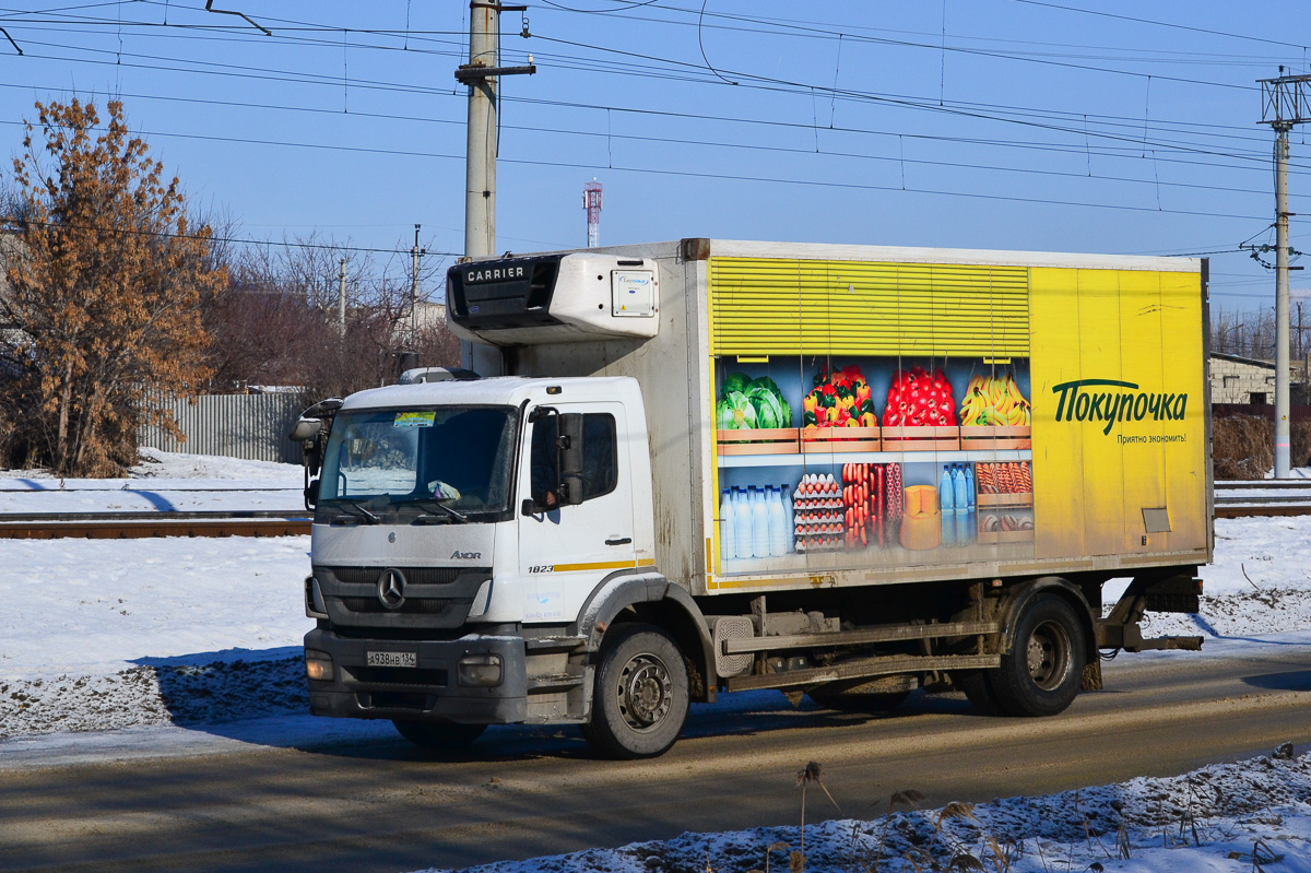 Волгоградская область, № А 938 НВ 134 — Mercedes-Benz Axor 1823