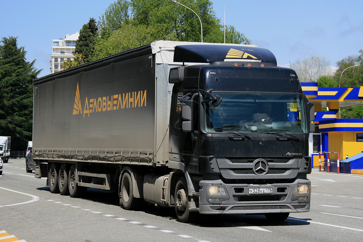 Новосибирская область, № У 328 КЕ 178 — Mercedes-Benz Actros ('2009) 1841