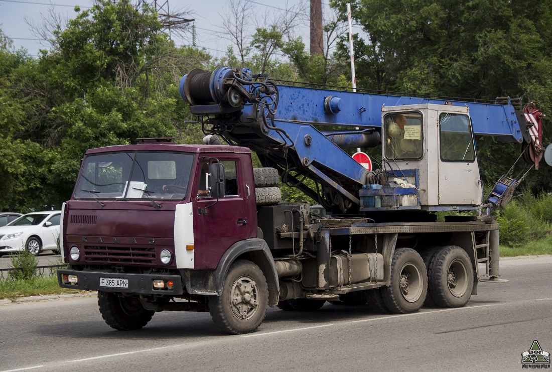 Восточно-Казахстанская область, № F 385 APN — КамАЗ-53213