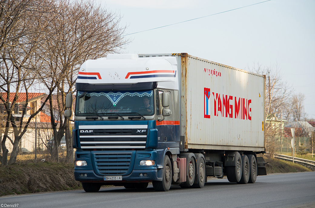 Одесская область, № ВН 6333 ІА — DAF XF105 FTG