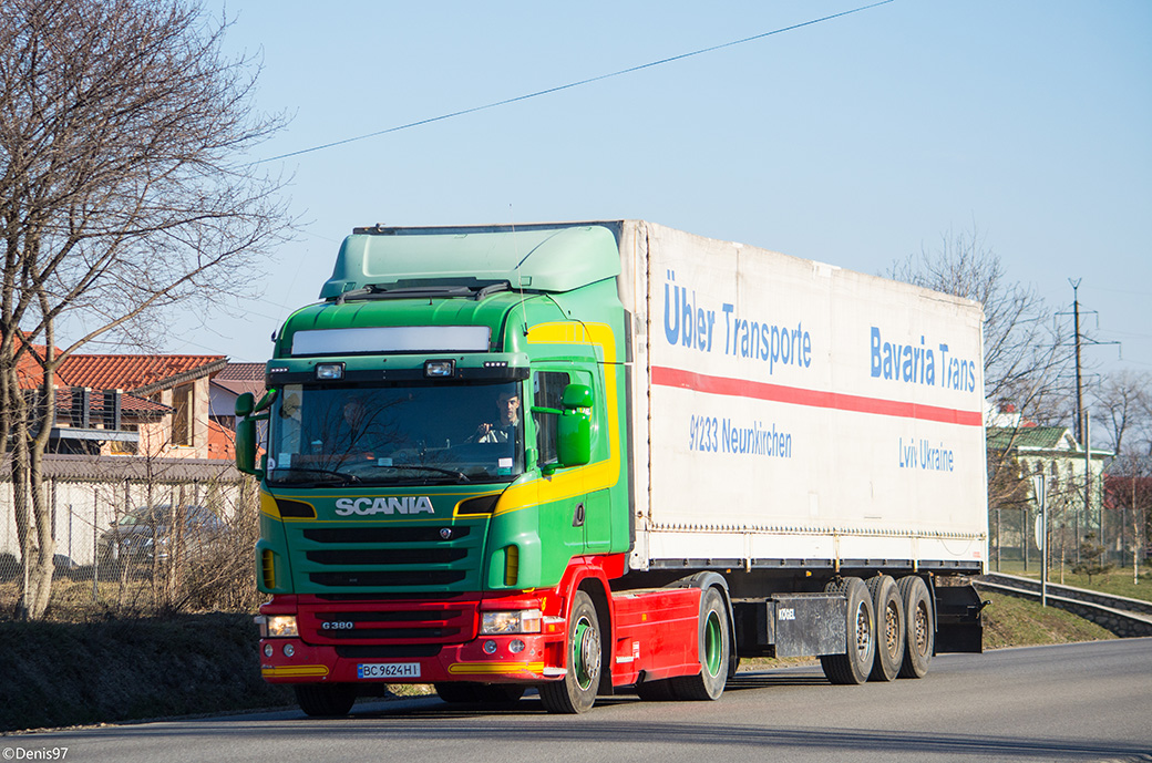 Львовская область, № ВС 9624 НІ — Scania ('2009) G380