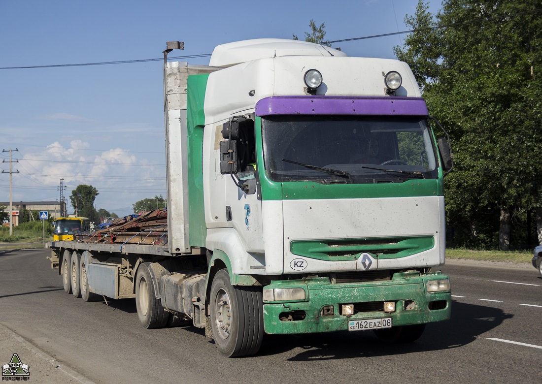 Жамбылская область, № 162 EAZ 08 — Renault Premium ('1996)