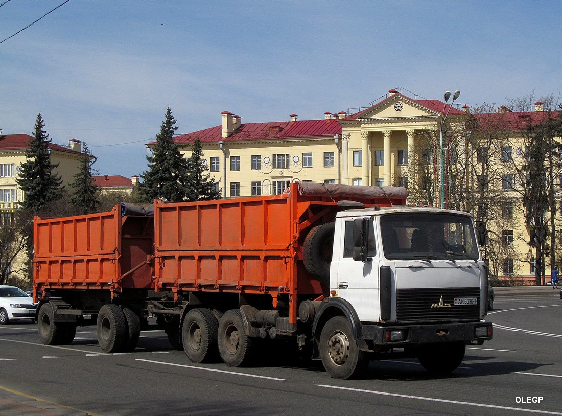 Гродненская область, № АК 6030-4 — МАЗ-5516 (общая модель)