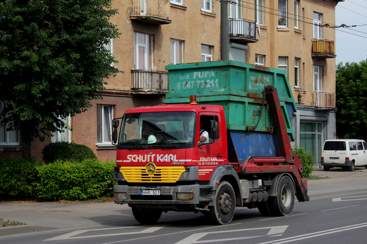 Литва, № HHR 921 — Mercedes-Benz Atego 1828