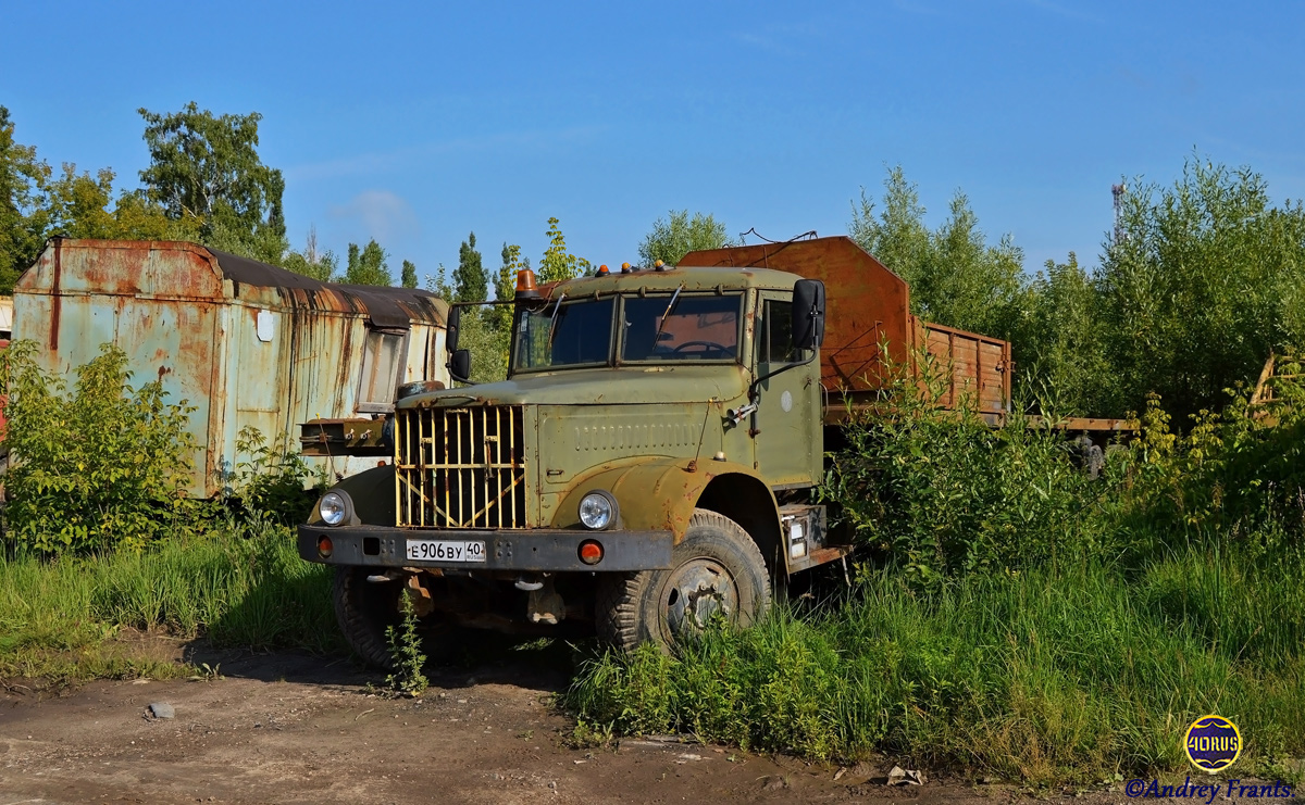 Калужская область, № Е 906 ВУ 40 — КрАЗ-258Б1