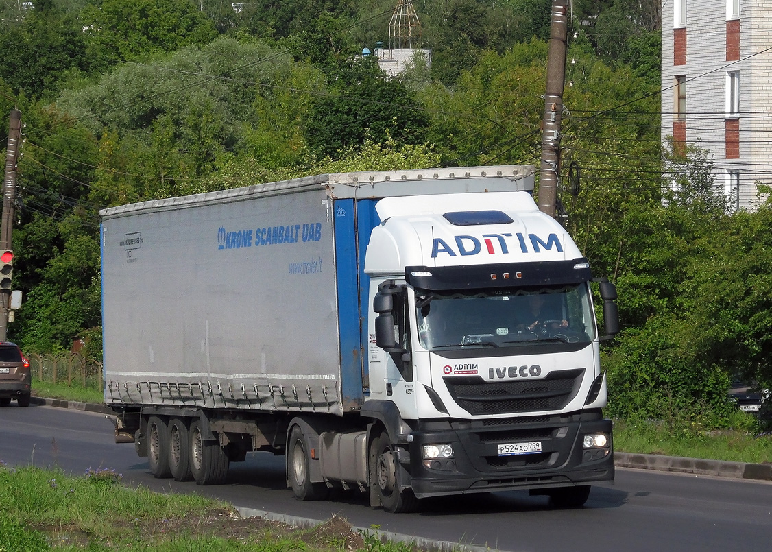 Москва, № Р 524 АО 799 — IVECO Stralis ('2012)