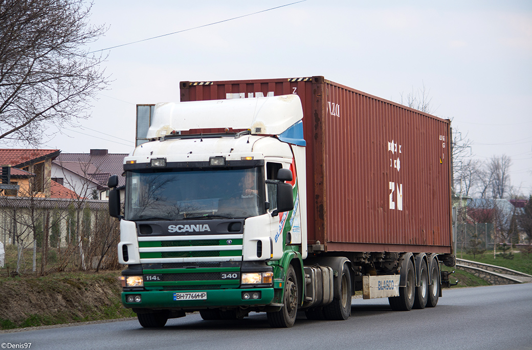 Одесская область, № ВН 7766 НР — Scania ('1996) P114L