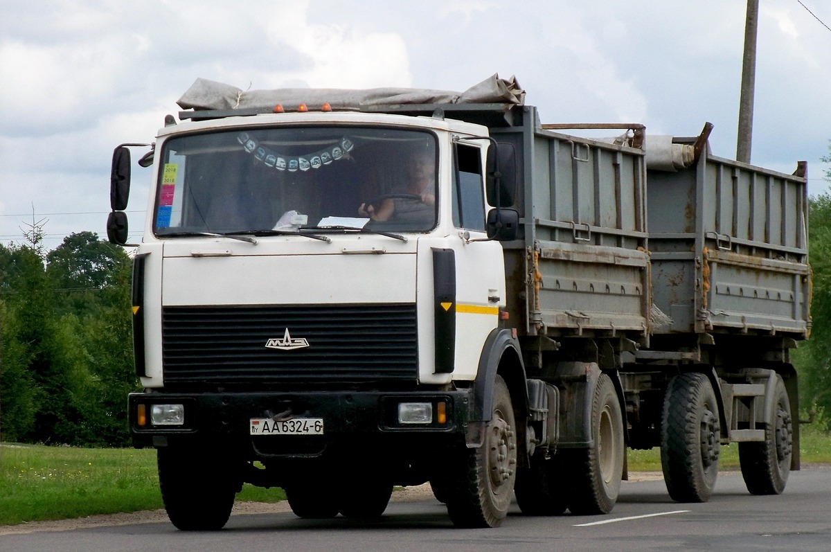 Могилёвская область, № АА 6324-6 — МАЗ-5551 (общая модель)