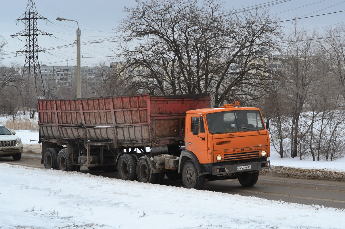 Волгоградская область, № О 759 РХ 34 — КамАЗ-5511