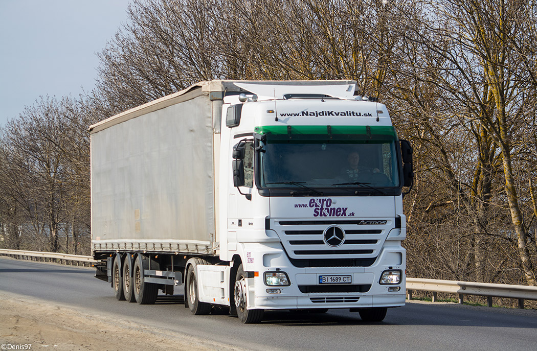 Полтавская область, № ВІ 1689 СТ — Mercedes-Benz Actros ('2003) 1844