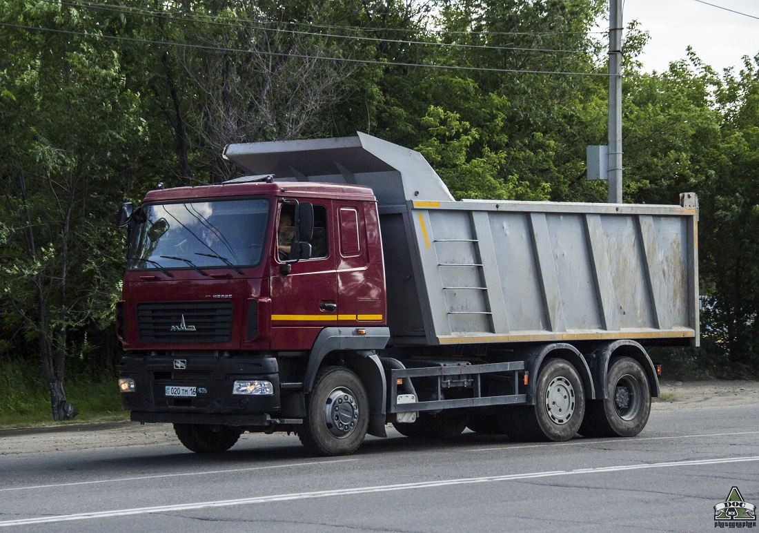 Восточно-Казахстанская область, № 020 TM 16 — МАЗ-6501B9