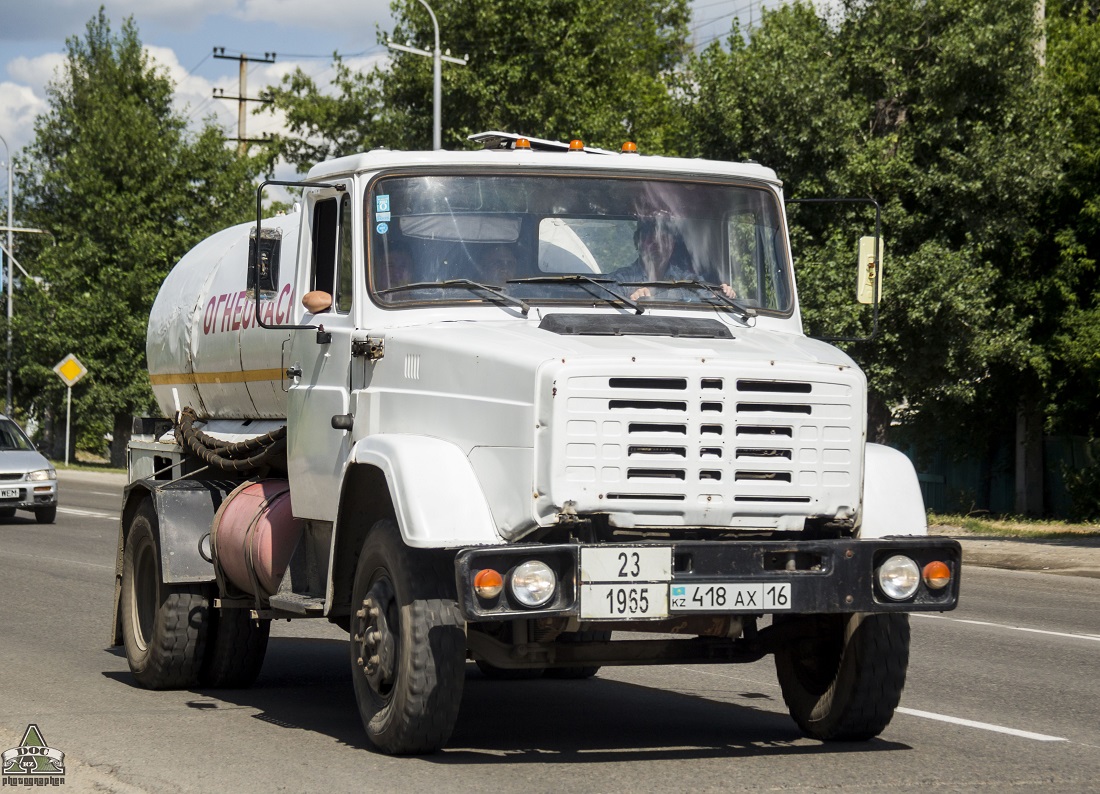 Восточно-Казахстанская область, № 418 AX 16 — ЗИЛ-433362 (УАМЗ)