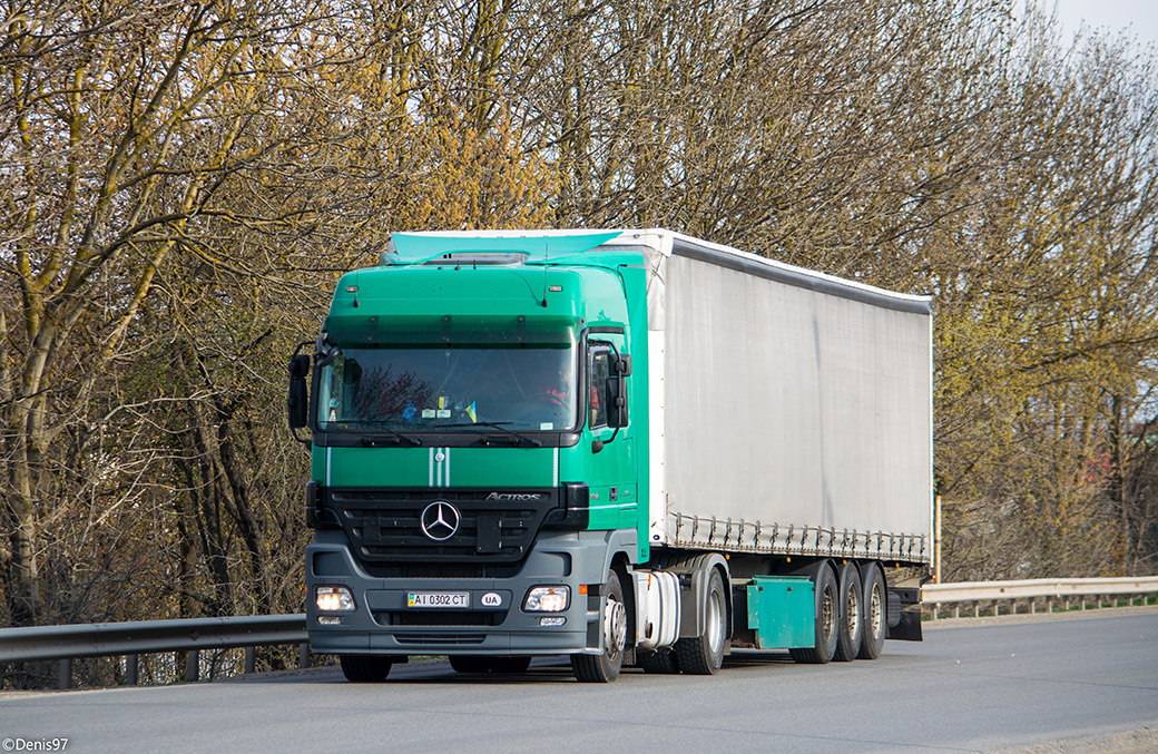 Киевская область, № АІ 0302 СТ — Mercedes-Benz Actros ('2003) 1841