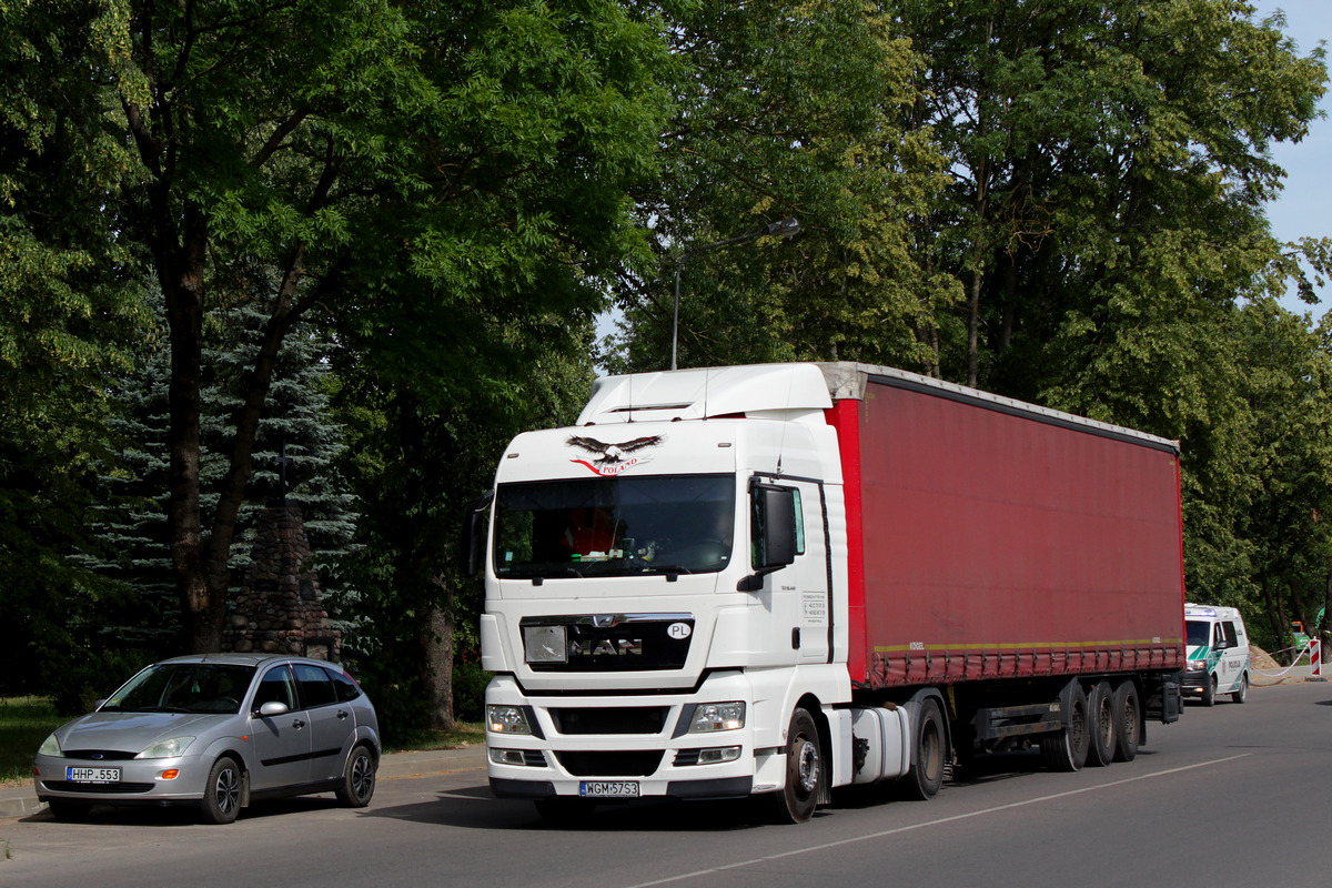 Польша, № WGM 57S3 — MAN TGX ('2007) 18.440