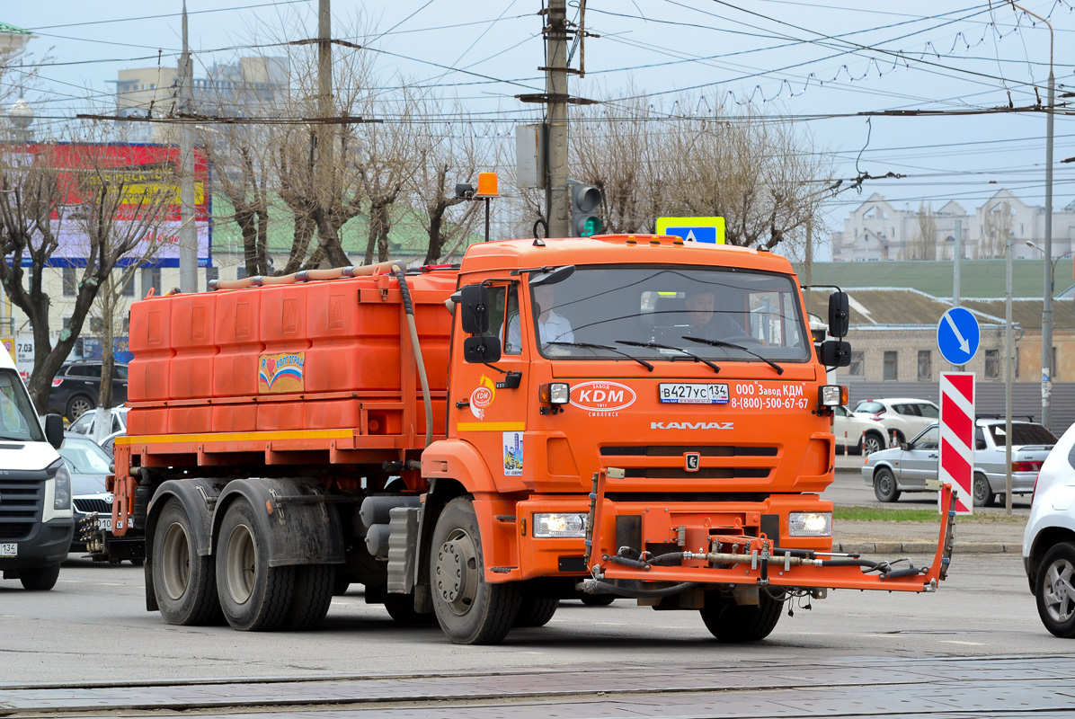 Волгоградская область, № В 427 УС 134 — КамАЗ-65115-42