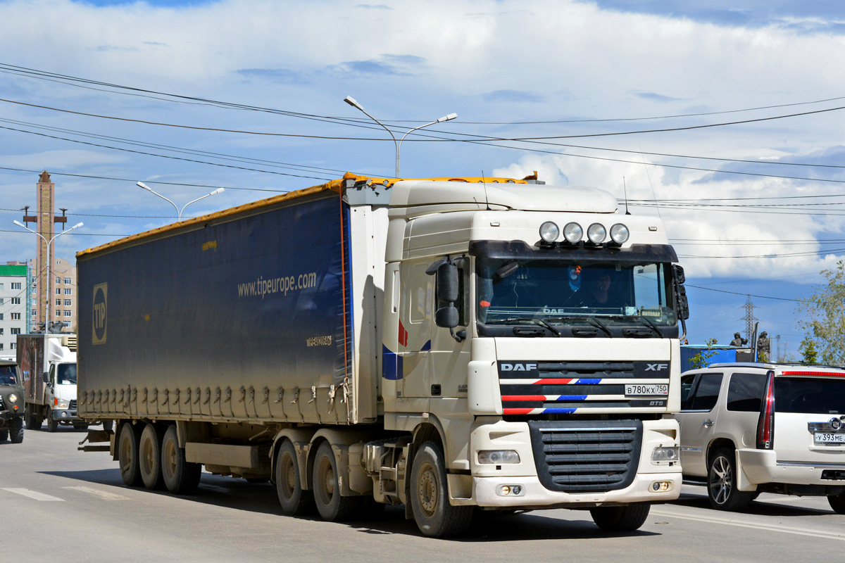 Московская область, № В 780 КХ 750 — DAF XF105 FTT