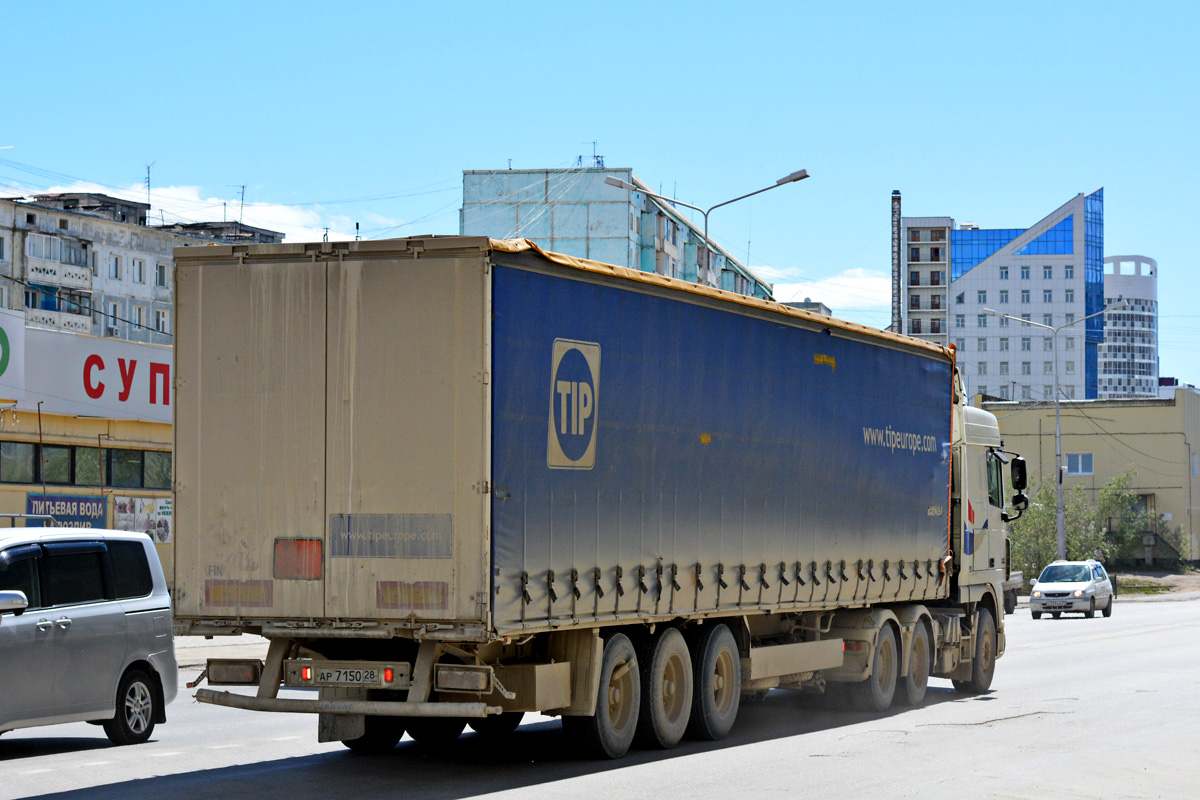 Московская область, № В 780 КХ 750 — DAF XF105 FTT