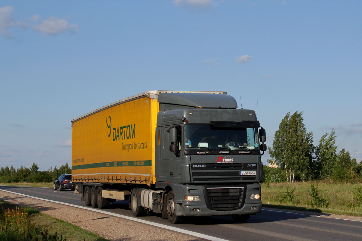 Польша, № ERW 4N57 — DAF XF105 FT