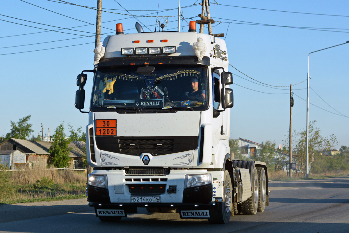 Саха (Якутия), № В 214 КО 14 — Renault Premium Lander [X9P]