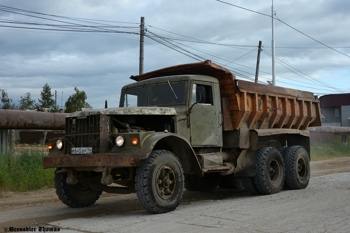 Саха (Якутия), № М 645 ВР 14 — КрАЗ-256Б1