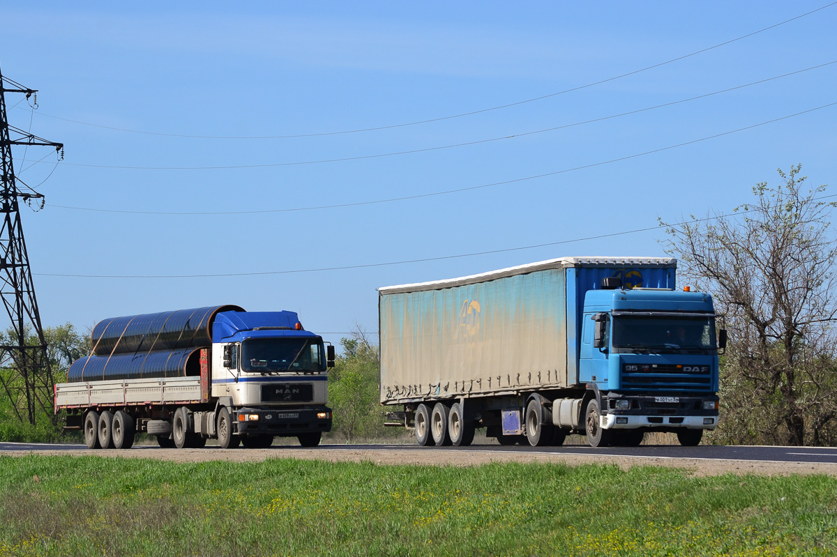 Волгоградская область, № В 001 ХО 34 — DAF 95 FT