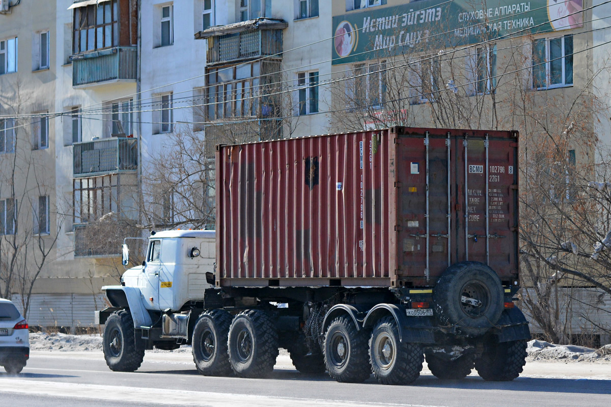 Чукотский автономный округ, № В 749 ОР 87 — Урал-44202-72