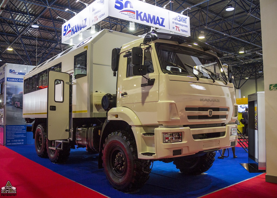 Алматы, № 1357 CC — КамАЗ-43118 [XWC]; Алматы — Международный выставочный комплекс "Атакент-Экспо"