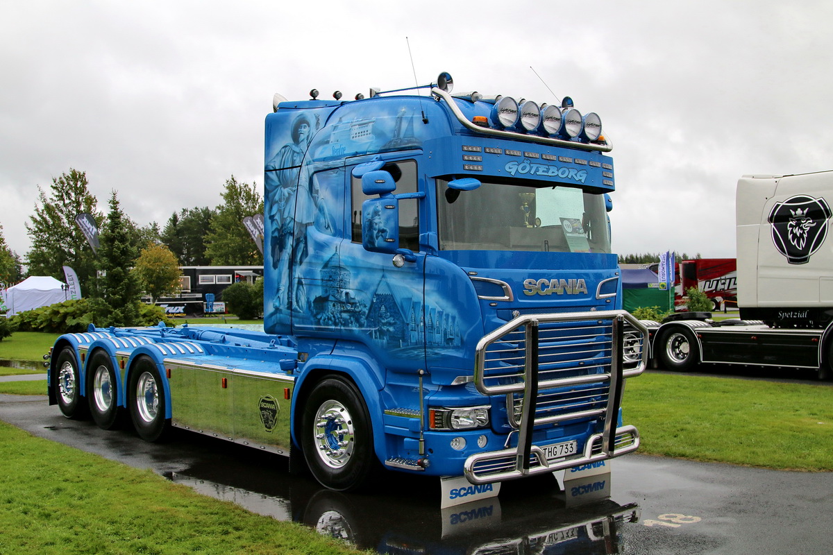 Швеция, № THG 733 — Scania ('2013) R580