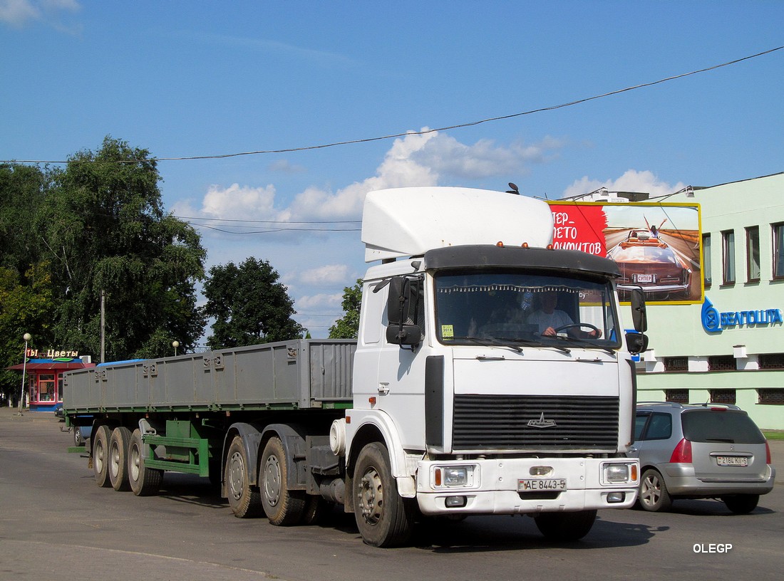 Минская область, № АЕ 8443-5 — МАЗ-6422 (общая модель)