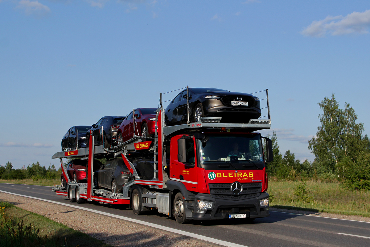 Литва, № JEA 109 — Mercedes-Benz Actros ('2011) 1840