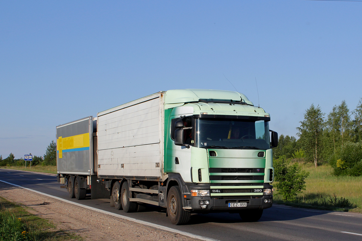 Литва, № CEZ 955 — Scania ('1996) R114L