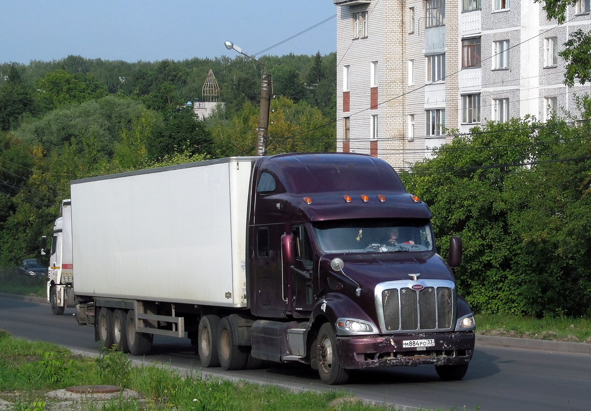 Владимирская область, № М 884 РО 33 — Peterbilt 387