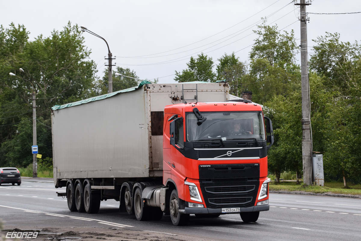 Архангельская область, № М 153 ОА 29 — Volvo ('2012) FH.420 [X9P]